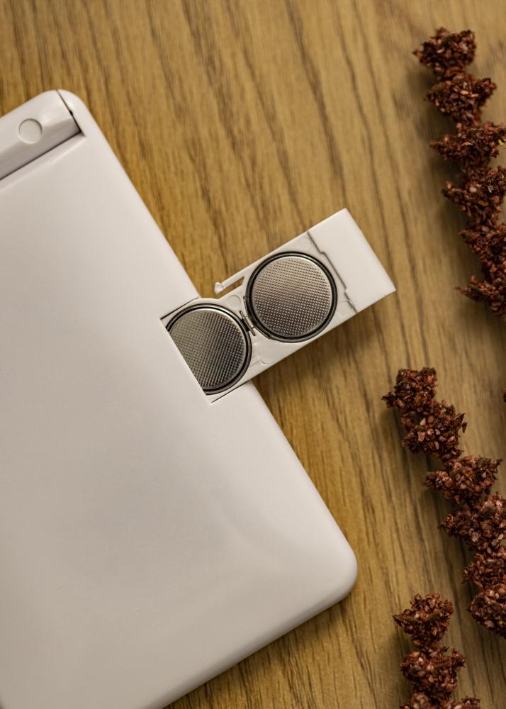 KAILA Espejo tocador Fold III Blanco - 13x9 cm