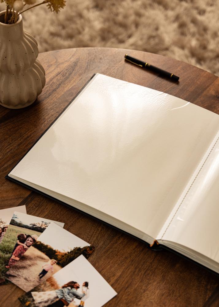 Diamante Álbum Autoadhesivo Negro - 29x32 cm (40 Páginas / 20 hojas)