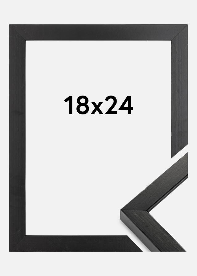 Marco Amanda Caja Negro 18x24 cm