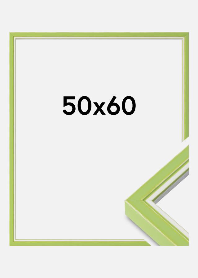 Marco Diana Vidrio acrílico Verde claro 50x60 cm