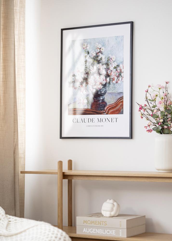 Macro de cuadro Negro Delgado 50 x 70 cm