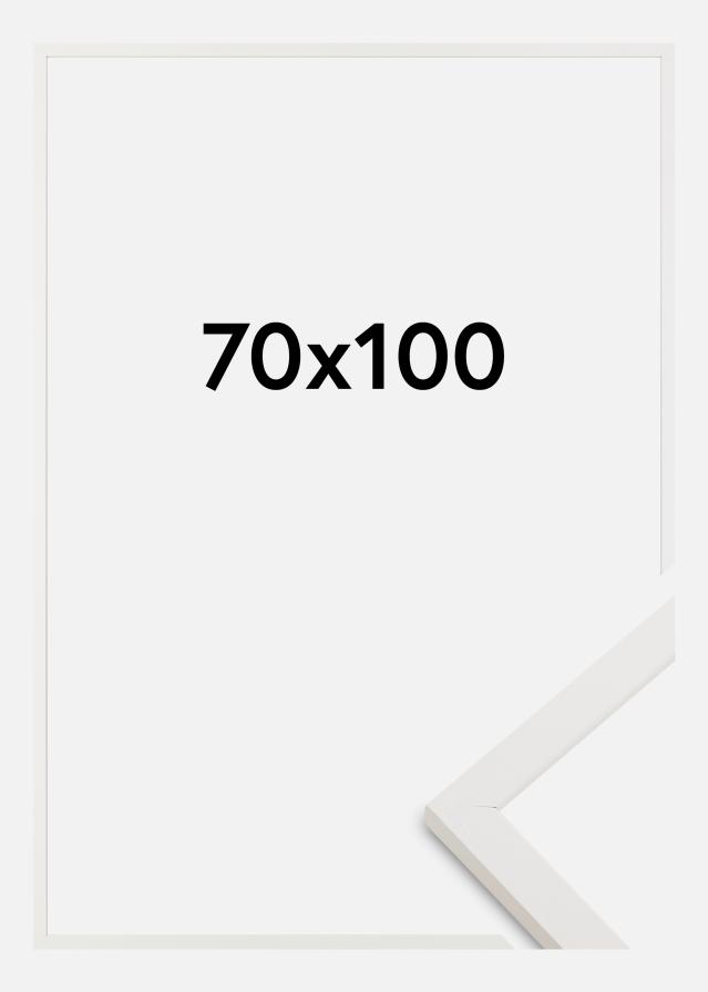 Marco Trendy Vidrio acrílico Blanco 70x100 cm