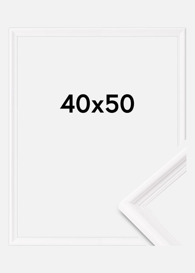 Marco Gala Vidrio acrílico Blanco 40x50 cm