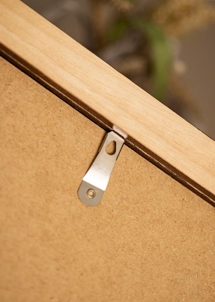 Marco Juno Vidrio acrílico Teca 50x65 cm