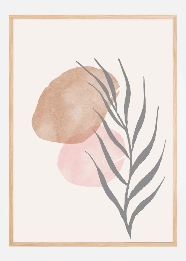 Painted Leaf II Póster