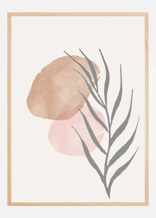 Painted Leaf II Póster