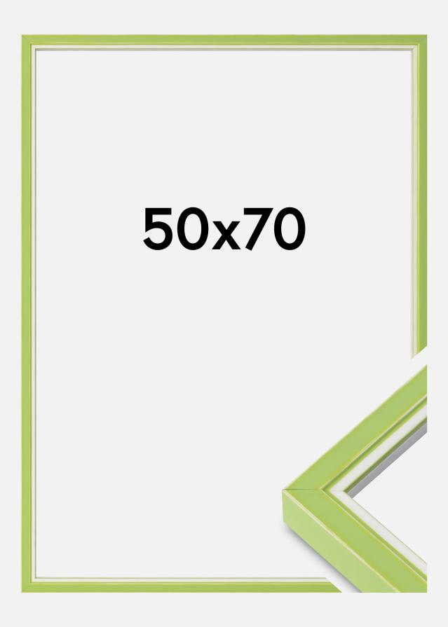 Marco Diana Vidrio acrílico Verde claro 50x70 cm