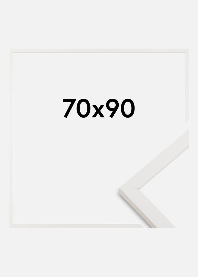 Marco Trendy Vidrio acrílico Blanco 70x90 cm