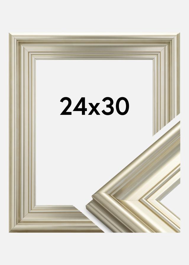 Marco Mora Premium Plateado 24x30 cm