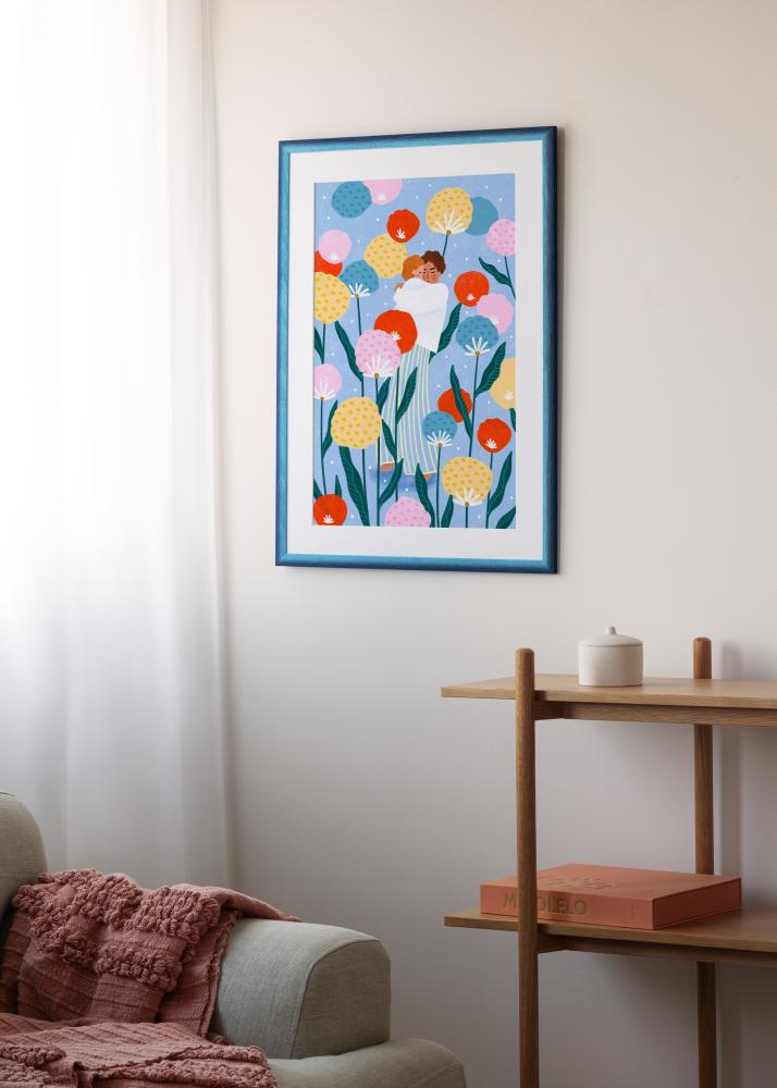 Marco Cornwall Vidrio acrílico Azul oscuro 50x70 cm