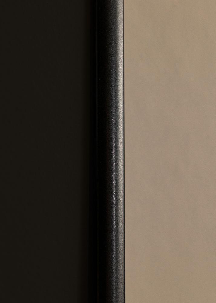 Marco Visby Negro 30x40 cm - Paspartú Negro 21x30 cm