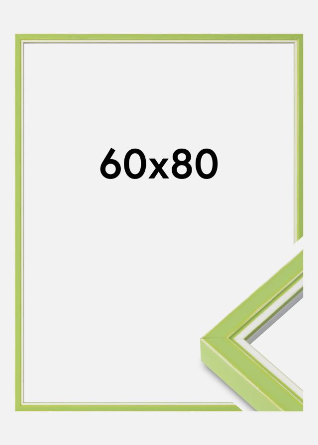 Marco Diana Vidrio acrílico Verde claro 60x80 cm