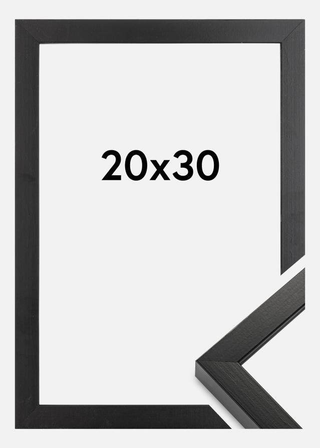 Marco Amanda Caja Negro 20x30 cm