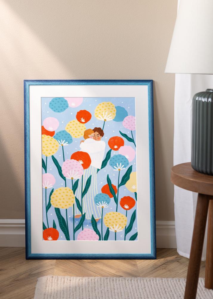 Marco Cornwall Vidrio acrílico Azul oscuro 50x70 cm