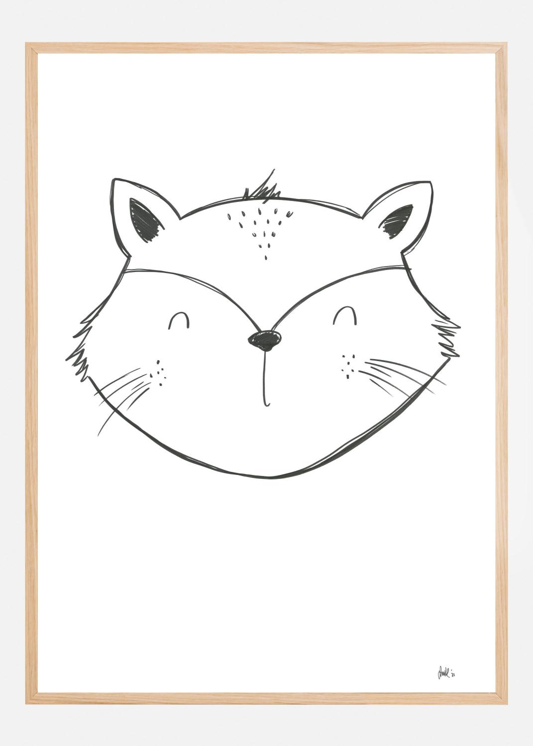 Product Image for Fox Póster (21x29.7 cm (A4))