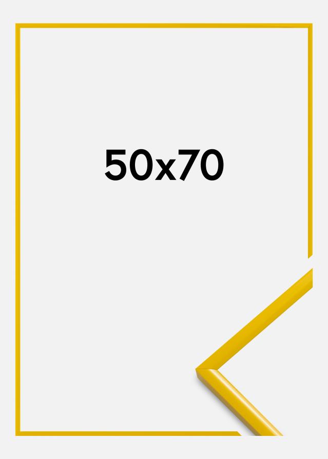 Marco New Lifestyle Vidrio acrílico Amarillo 50x70 cm