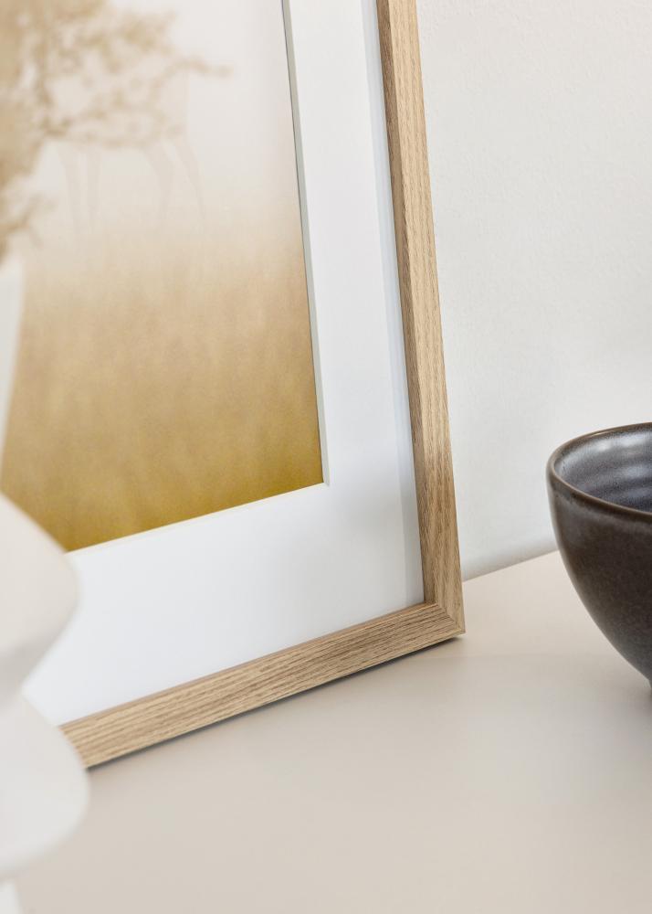 Marco Trendy Vidrio acrílico Roble 20x28 cm