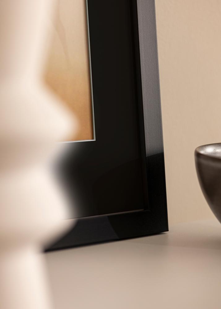 Marco Black Wood 50x60 cm - Paspartú Negro 40x50 cm