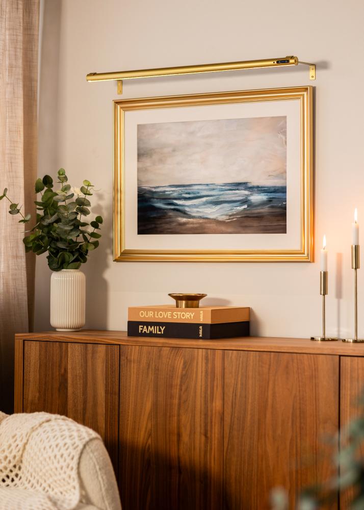 KAILA Brilliance Lámpara de Cuadros a Pilas 80 cm - Oro