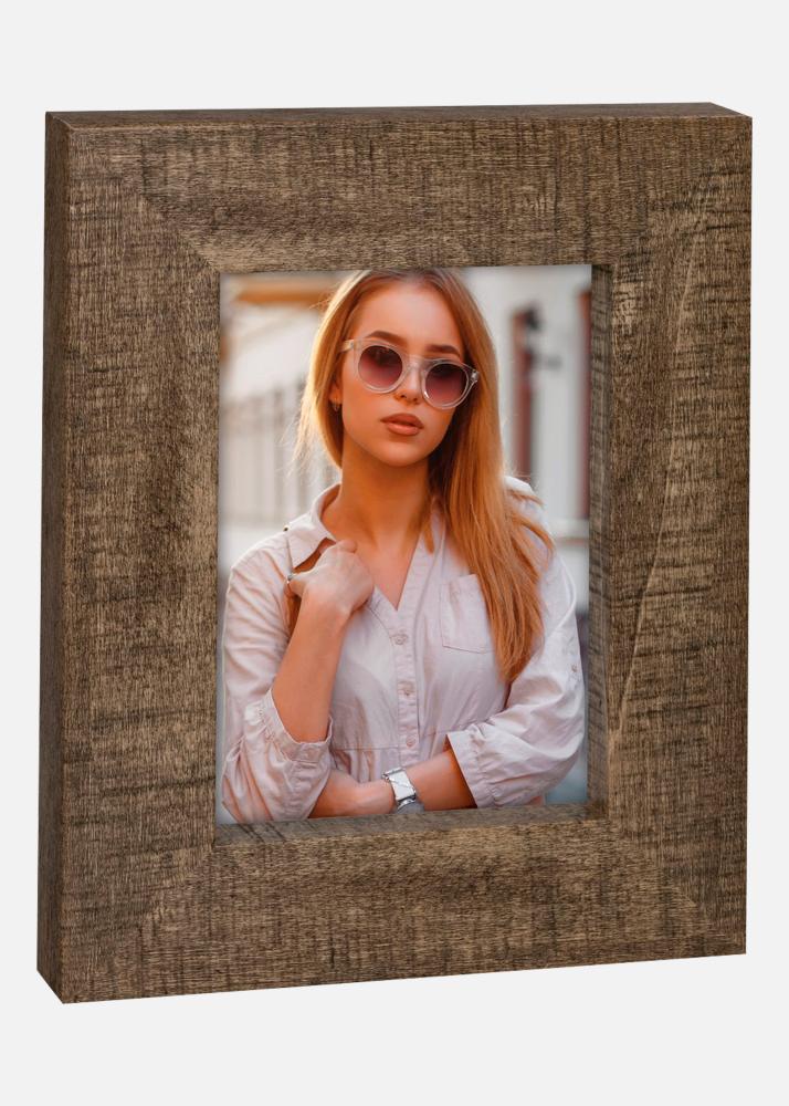 Marco Sheryl Marrón 13x18 cm
