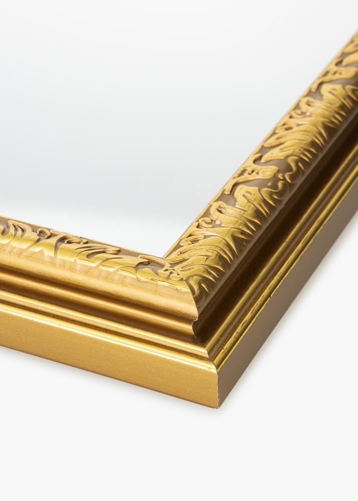 Espejo Nostalgia Dorado 85x85 cm