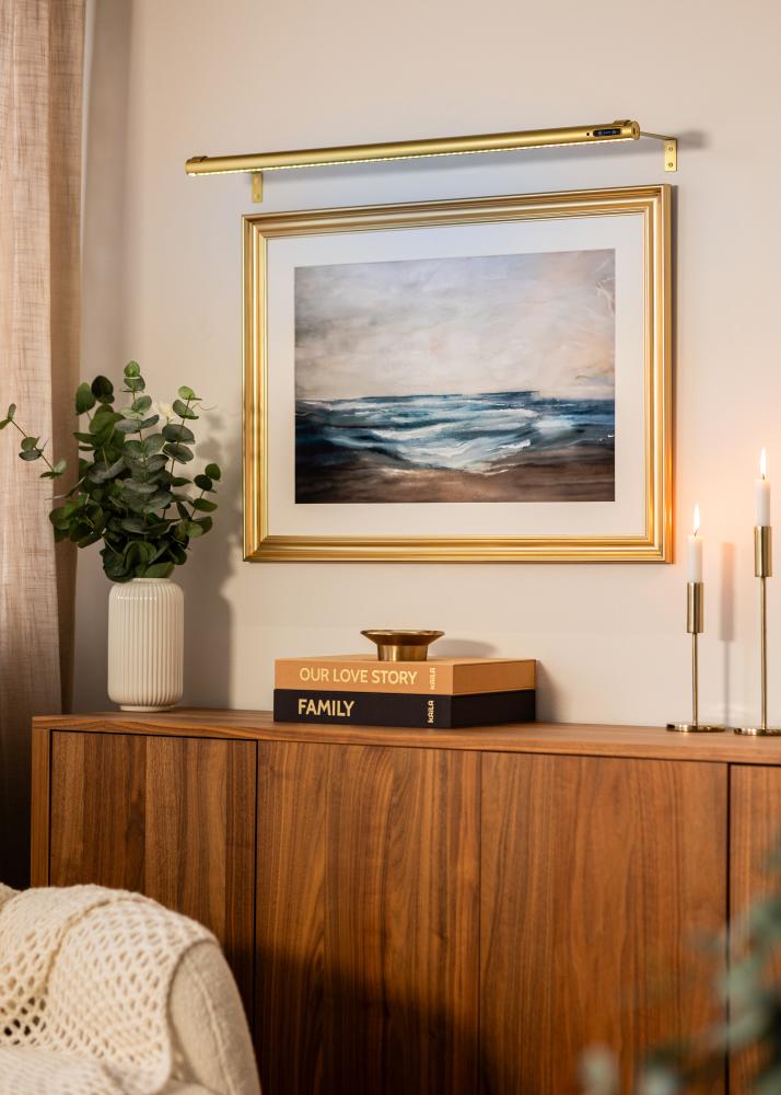 KAILA Brilliance Lámpara de Cuadros a Pilas 80 cm - Oro