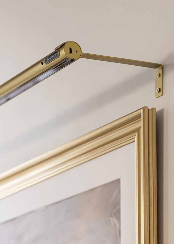 KAILA Brilliance Lámpara de Cuadros a Pilas 80 cm - Oro