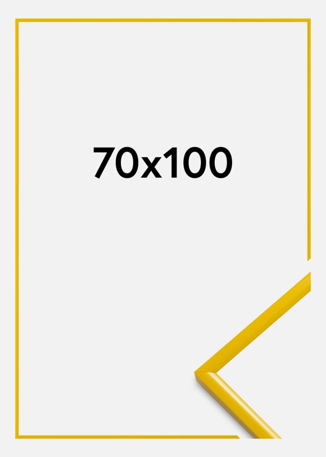 Marco New Lifestyle Vidrio acrílico Amarillo 70x100 cm