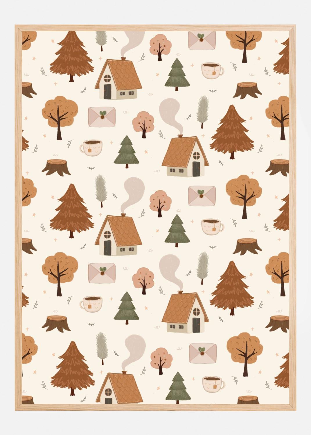 Product Image for Autumn Vibe Texture Póster (30x40 cm)