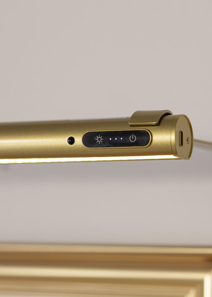 KAILA Brilliance Lámpara de Cuadros a Pilas 80 cm - Oro