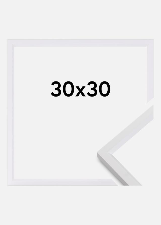 Marco Steel Style Blanco 30x30 cm