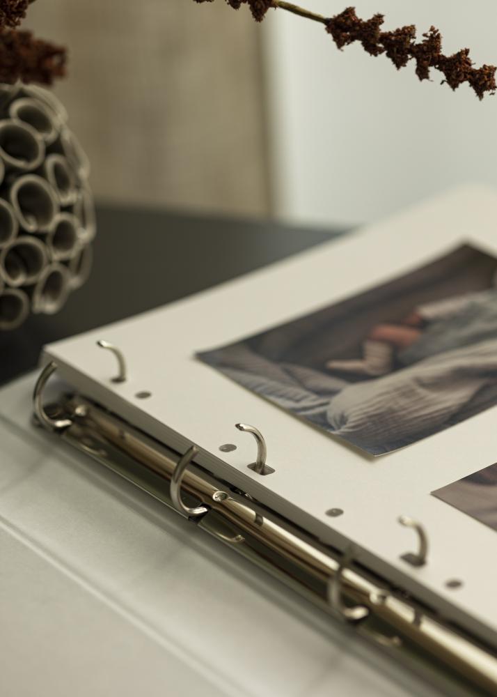 BGA Hojas para álbum SA4 - 30 Hojas blancas