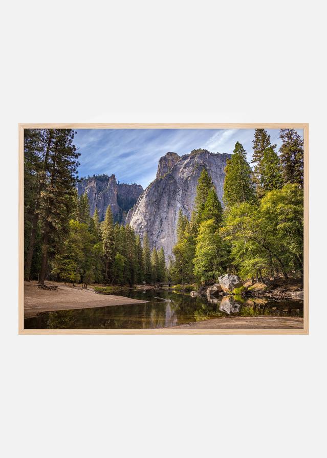 Fridfullt Landskap Póster