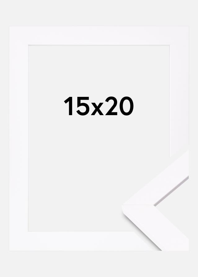 Marco Deco Vidrio acrílico Blanco 15x20 cm