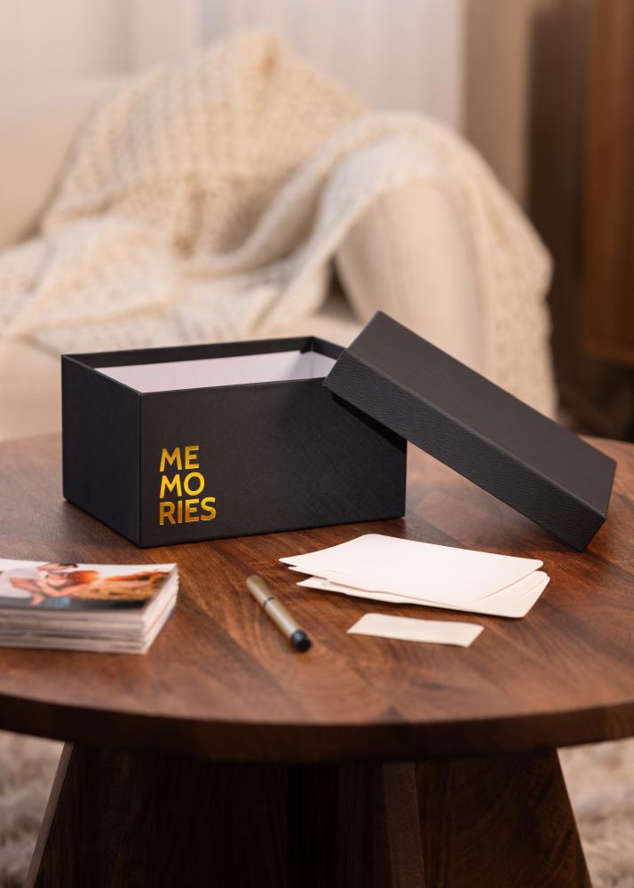 KAILA MEMORIES Caja de Fotos (700 imágenes en 10x15 cm) - Negro