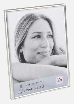 Marco Chloe Mate Plateado 13x18 cm