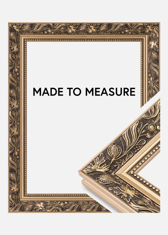 Marco Medevi Dorado - Tamaño personalizable