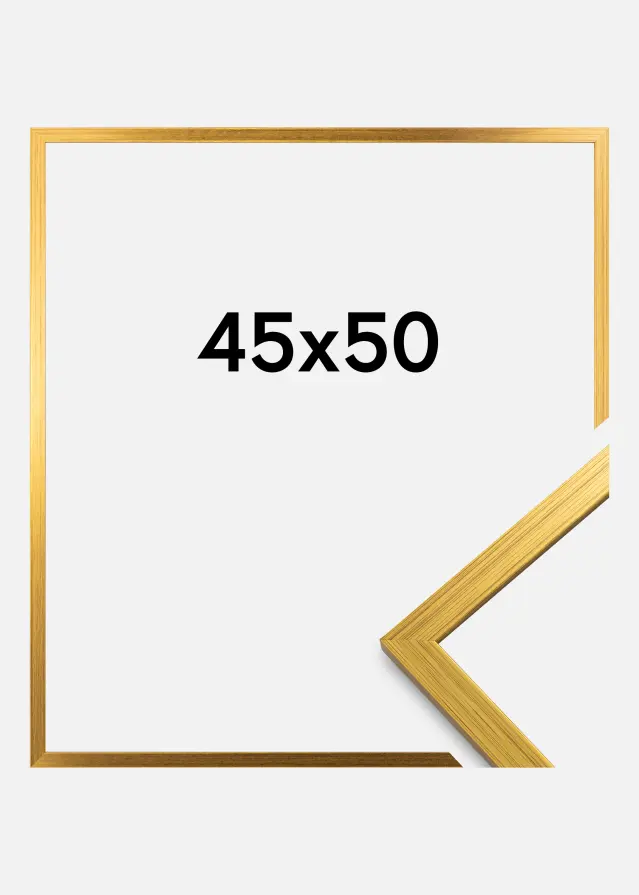 Marco Edsbyn Vidrio acrílico Dorado 45x50 cm
