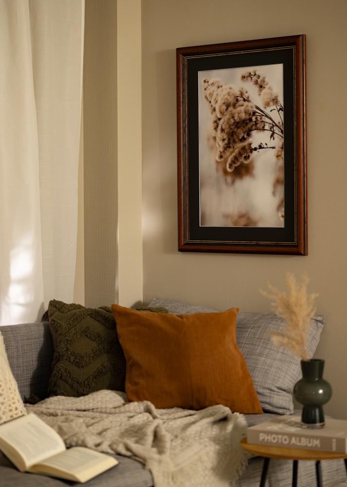 Marco Old Retro 40x50 cm - Paspartú Negro 30x40 cm