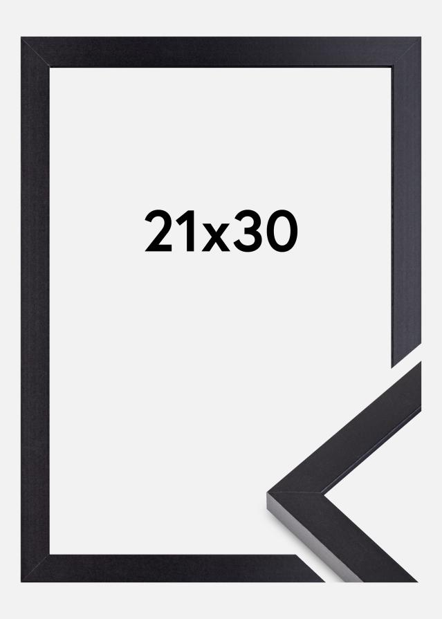 Marco Selection Vidrio acrílico Negro 21x30 cm
