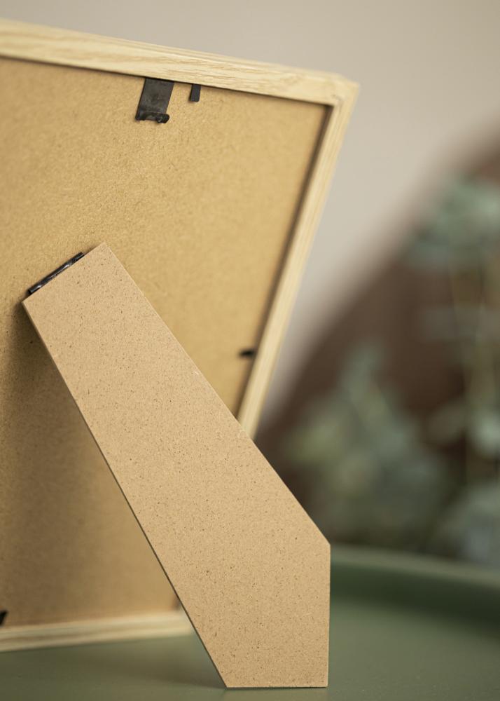 Marco Trendy Roble 20x25 cm - Paspartú Negro 15x20 cm