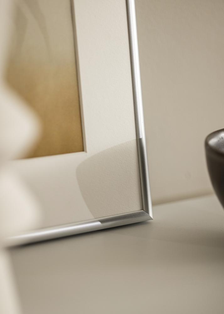 Marco Victoria Vidrio acrílico Plateado 50x70 cm