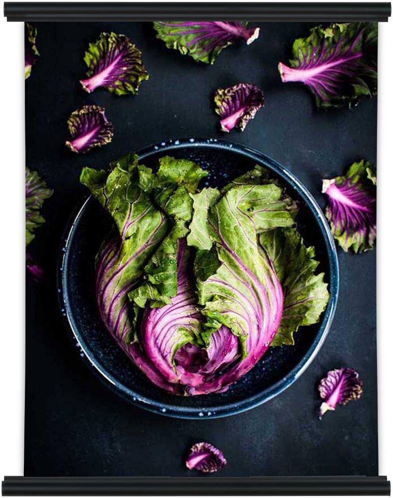 Colgador para pósters Aluminio Negro - 100 cm