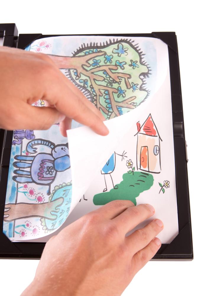 Marco para dibujos Little Davinci Negro A3