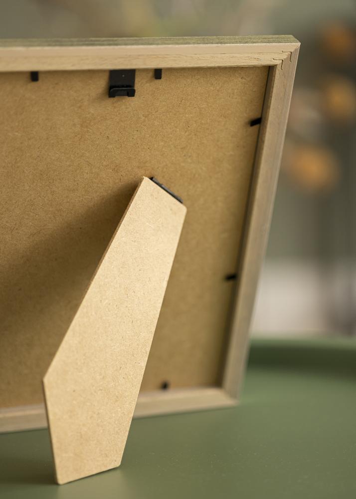 Marco Stilren Plateado 18x24 cm - Paspartú Negro 13x18 cm