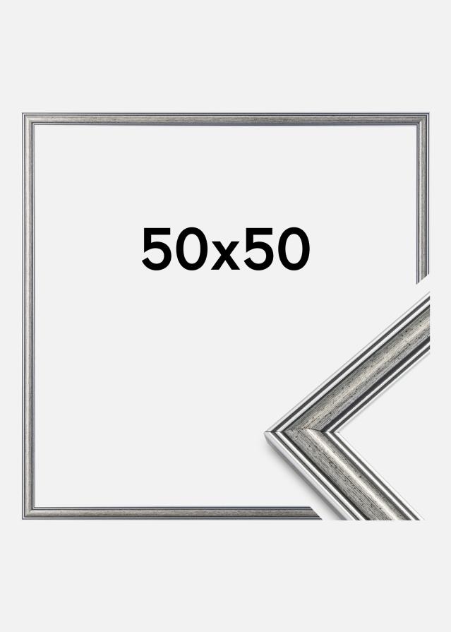 Marco Frigg Plateado 50x50 cm