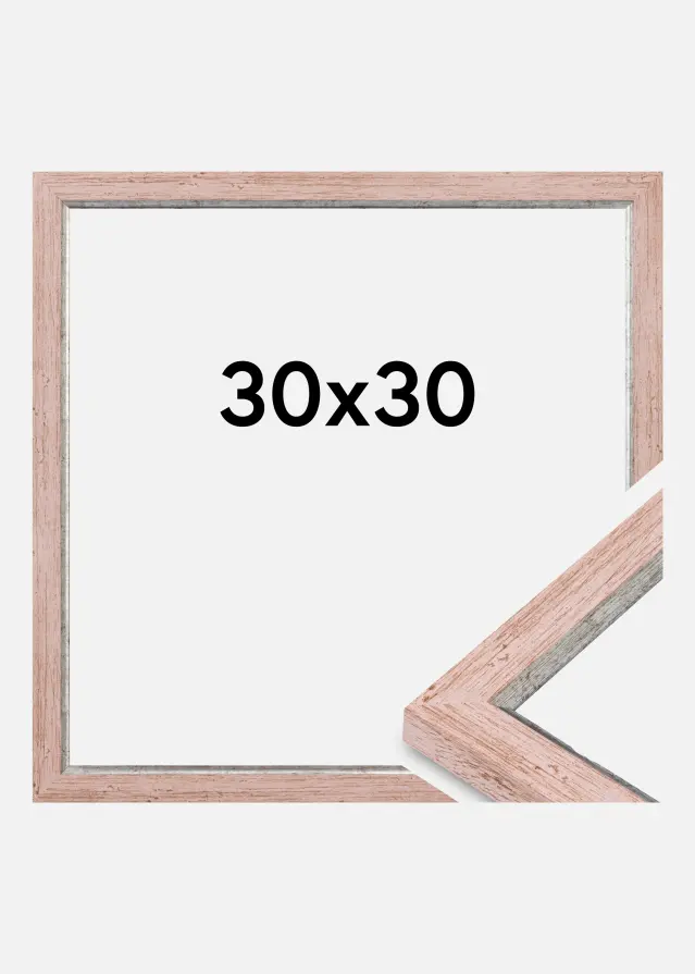 Marco Whitby Vidrio acrílico Rojo 30x30 cm