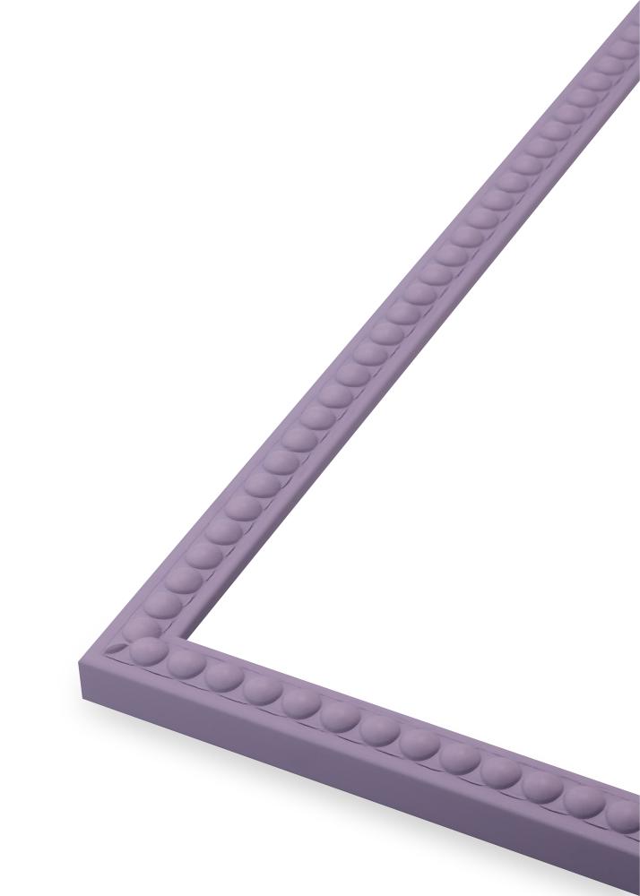 Marco Perla Vidrio acrílico Morado 42x59,4 cm (A2)