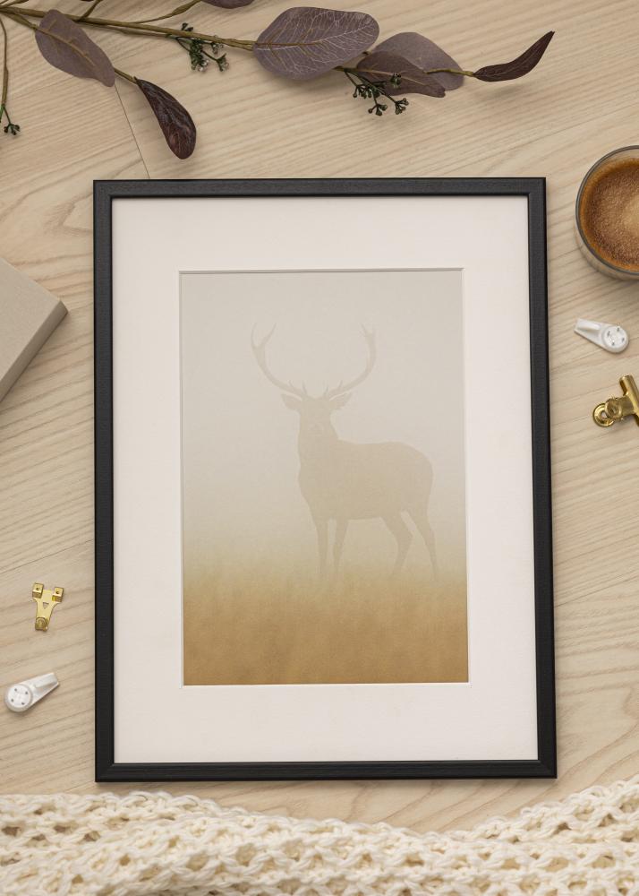 Marco Kaspar Vidrio acrílico Negro 25x70 cm