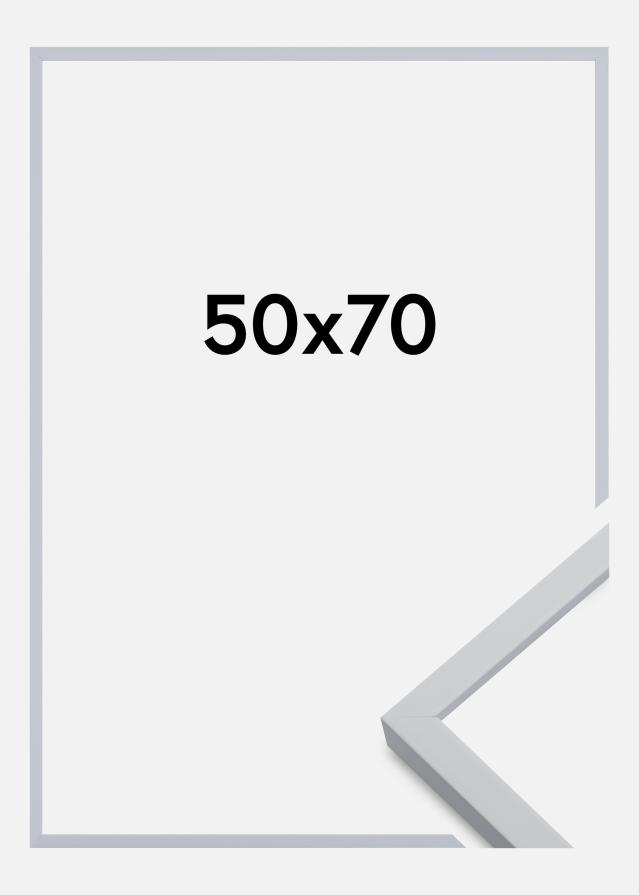 Marco Oslo Vidrio acrílico Blanco 50x70 cm